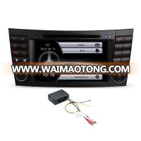 XTRONS portable car dvd gps video mp4 player for Mercedes E-Class W211/CLS Class W219 with optical fiber decoder